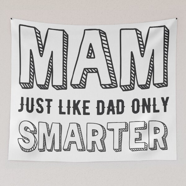 Item preview, Mam, just like Dad but smarter  designed and sold by NORTHERNDAYS.