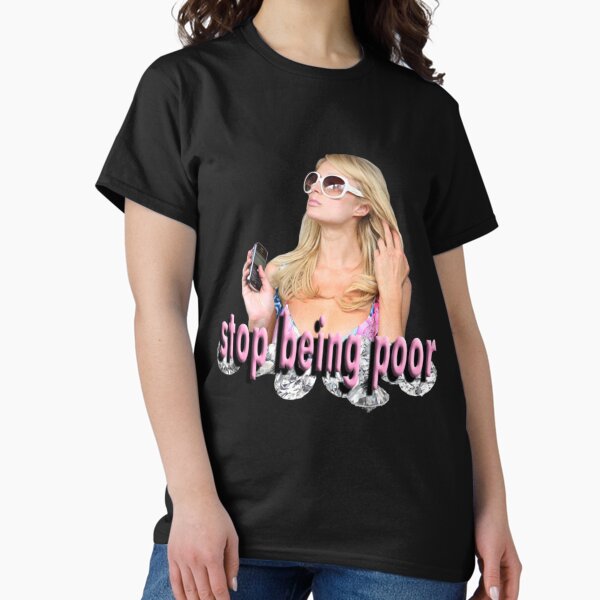 Item preview, stop being poor tee   designed and sold by EntrustArt.