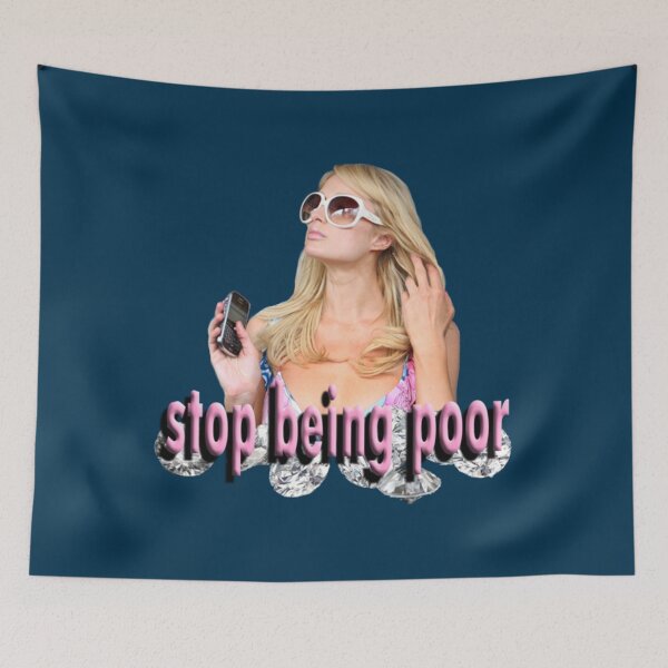 Item preview, stop being poor tee   designed and sold by EntrustArt.