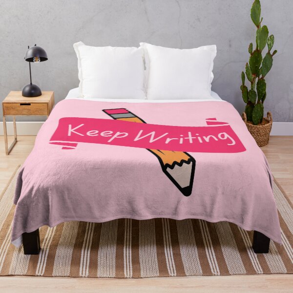Item preview, Keep Writing - motivation for writers designed and sold by shmodev.