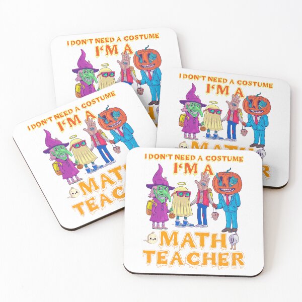 Item preview, Happy Halloween You Don't Scare Me I'm A Math Teacher  designed and sold by Mohasin007.