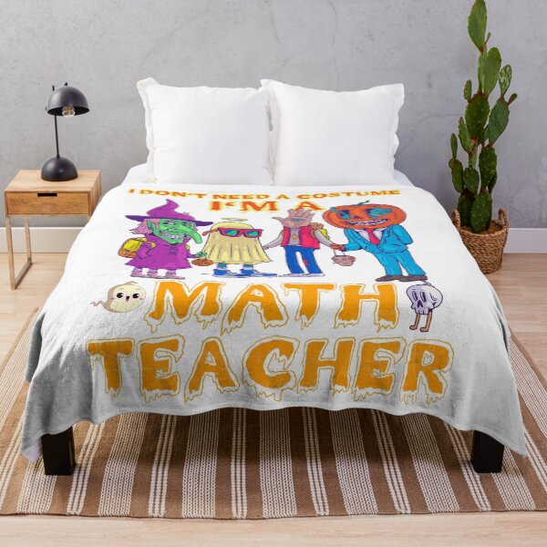Item preview, Happy Halloween You Don't Scare Me I'm A Math Teacher designed and sold by Mohasin007.