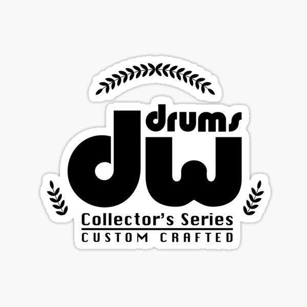 "DW Drum Cymbals" Sticker for Sale by teegital Redbubble