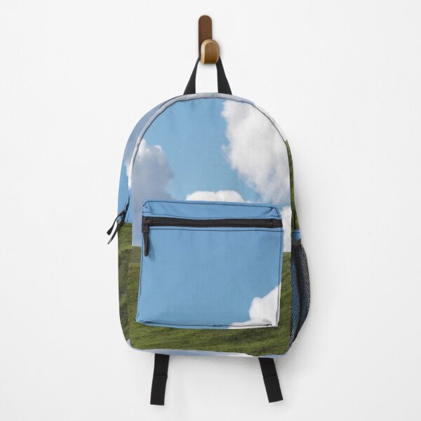 Item preview, Meadow decorated with clouds and blue sky. designed and sold by AbaTiro.