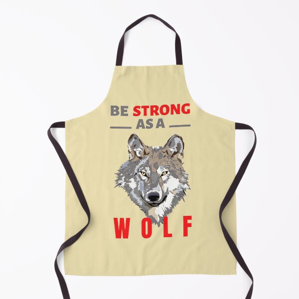 Item preview, Be strong as a Wolf - Motivational quotes about life designed and sold by Cloofur.