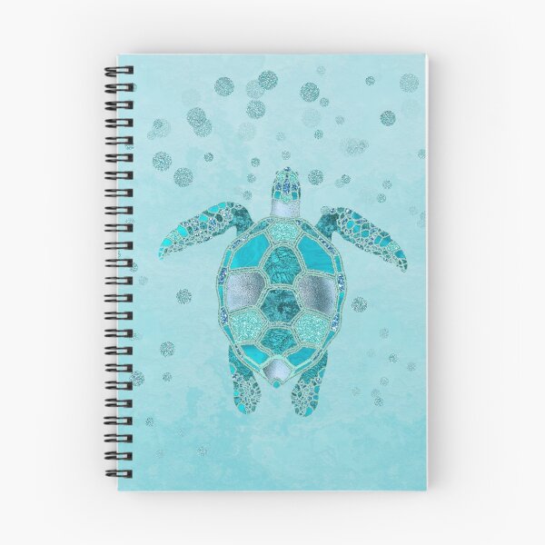 Item preview, Glamour Aqua Turquoise Turtle Underwater Scenery designed and sold by artsandsoul.