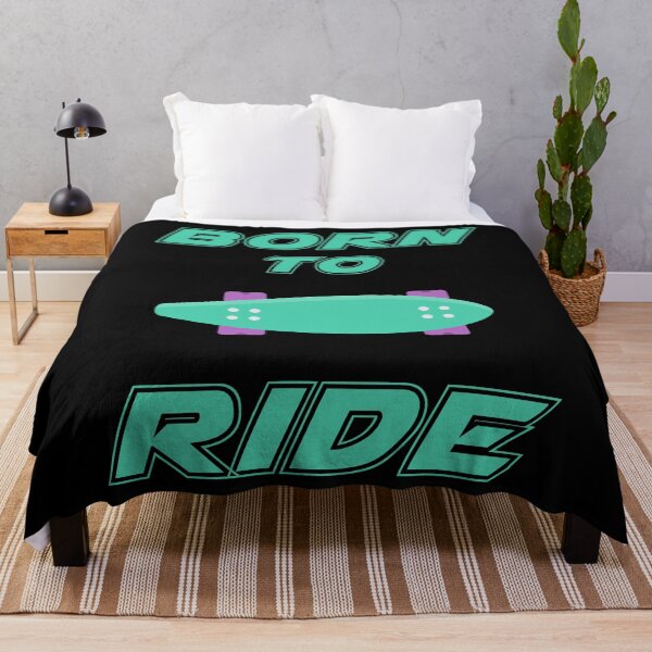 Item preview, born to ride skateboard skate designed and sold by la-petite-folie.