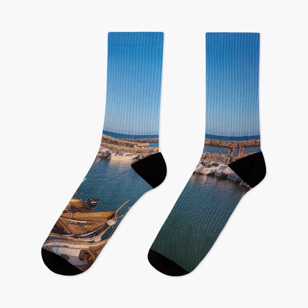 Item preview, Summer Seaport Travel Boats designed and sold by eleonoraingrid.