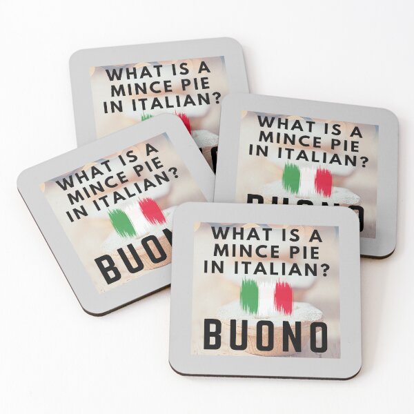 Item preview, What is a Mince Pie in Italian? designed and sold by MPC-Mince-Pies.