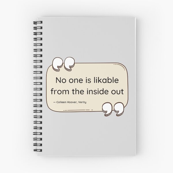 Item preview, Verity book quote designed and sold by OumaMerch.