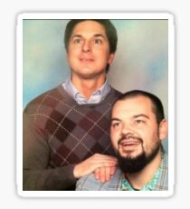 Zak and Aaron Step Brothers Sticker