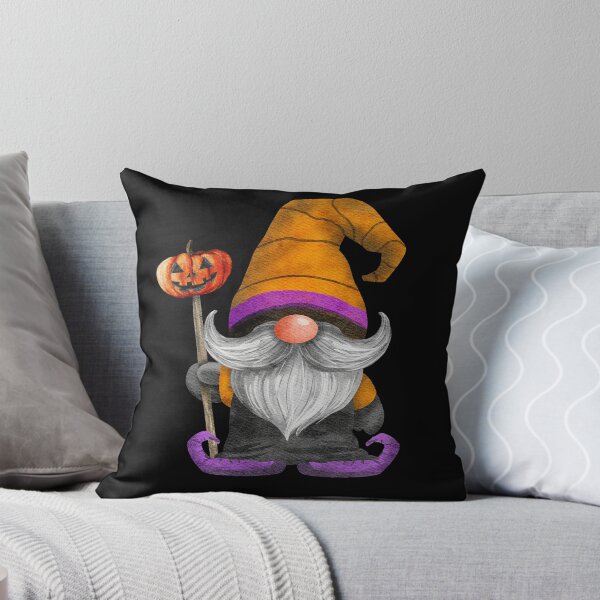 Item preview, Cute Pumpkin Wizard Gnome  designed and sold by Trinket-Trickster.