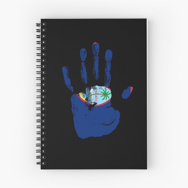 Item preview, Hand Guam Flag Palm designed and sold by rafaeltto.