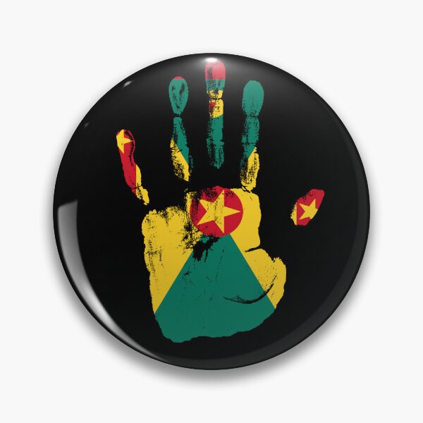 Item preview, Hand Grenada Flag Palm designed and sold by rafaeltto.