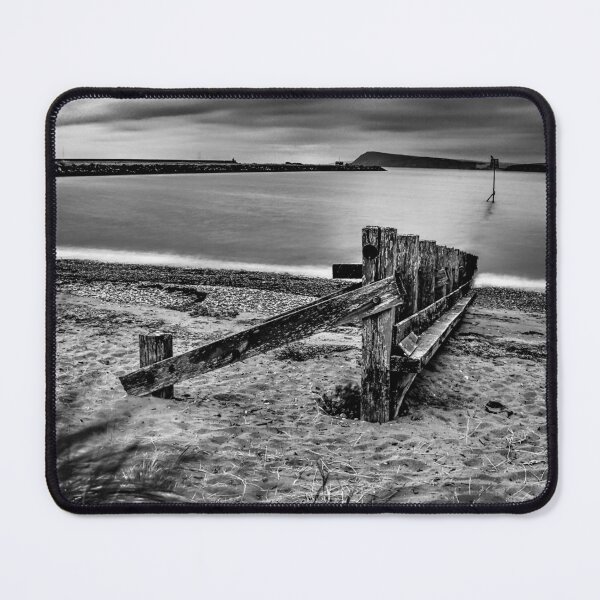 Item preview, Beach posts in black and white designed and sold by Pete’s Digital Canvas.