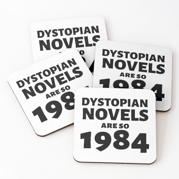 Item preview, Dystopian novels are so 1984 - funny novel pun designed and sold by shmodev.