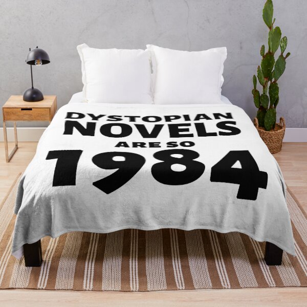Item preview, Dystopian novels are so 1984 - funny novel pun designed and sold by shmodev.