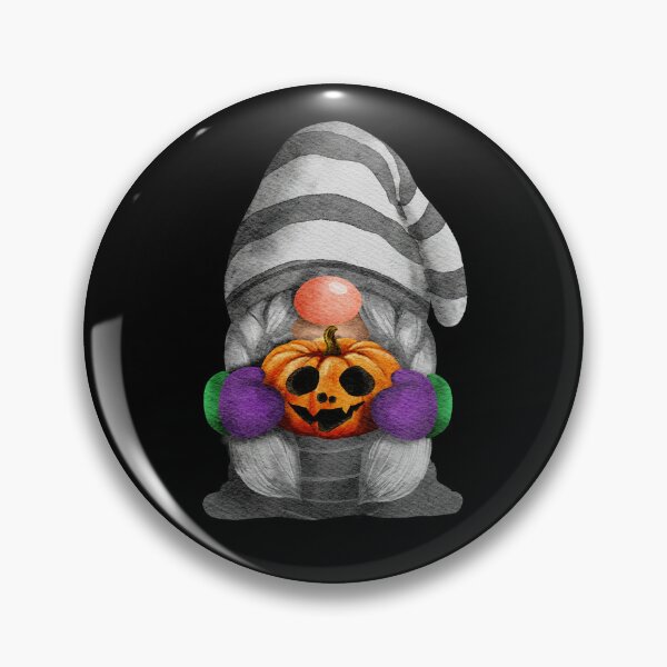 Item preview, Cute Pumpkin Holding Gnome  designed and sold by Trinket-Trickster.