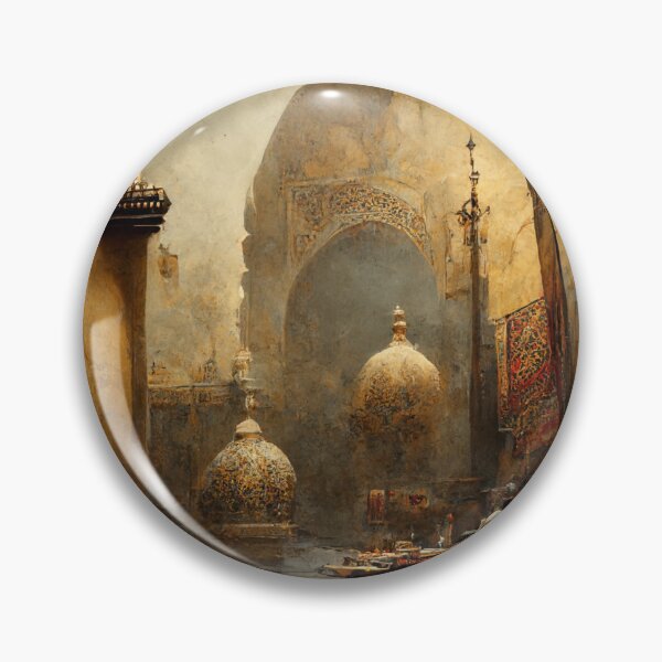 Item preview, Orientalist painting designed and sold by Riverside-Moon.