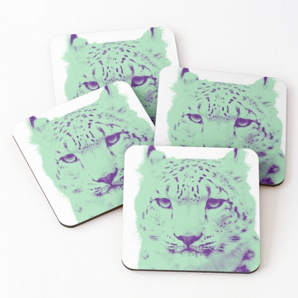 Item preview, Green Snow Leopard designed and sold by MUZA9.
