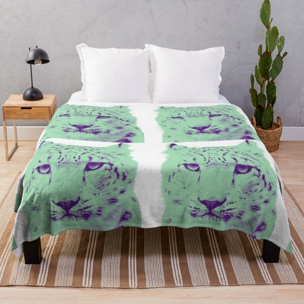 Item preview, Green Snow Leopard designed and sold by MUZA9.