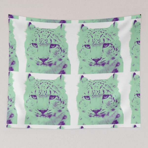 Item preview, Green Snow Leopard designed and sold by MUZA9.