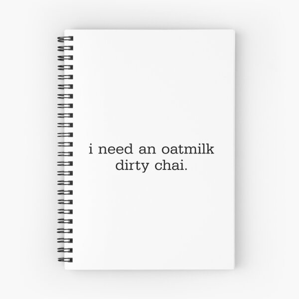 Item preview, oat milk dirty chai designed and sold by erparkerdesigns ..