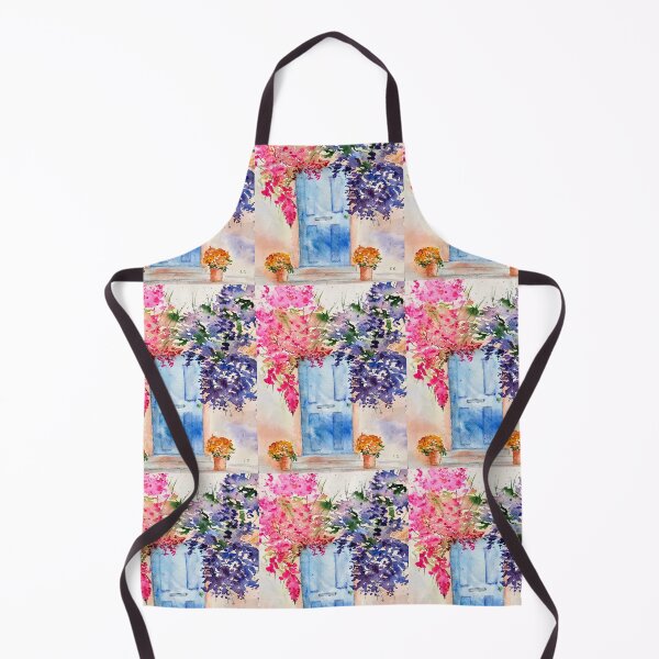 Item preview, Flowery Door.  designed and sold by watercolorsLiz.