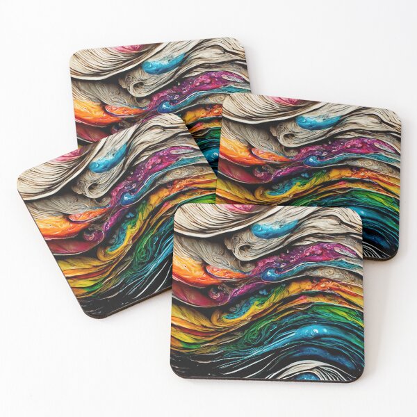 Item preview, Swirling paint and ink mixed with water designed and sold by Riverside-Moon.