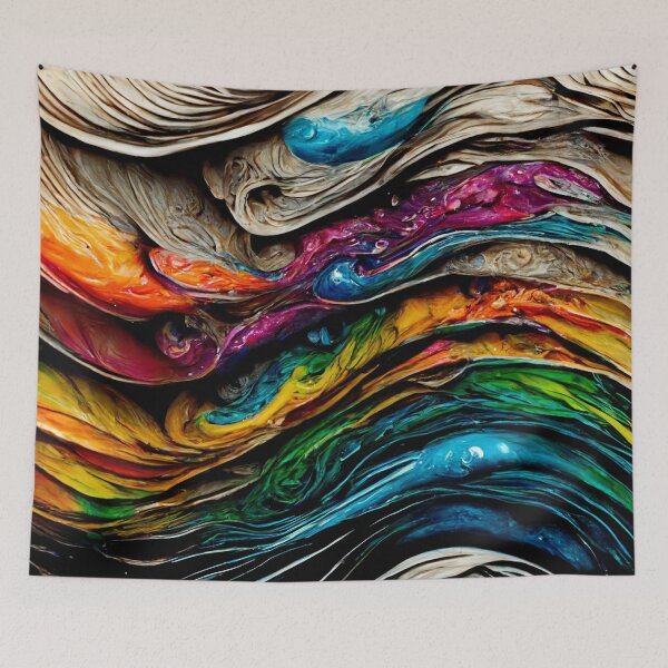 Item preview, Swirling paint and ink mixed with water designed and sold by Riverside-Moon.