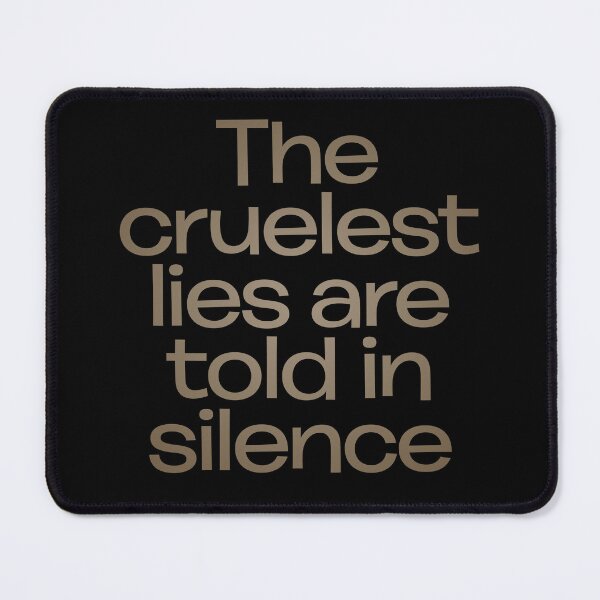 Item preview, The cruelest lies are told in silence. v.1 designed and sold by x1brett.
