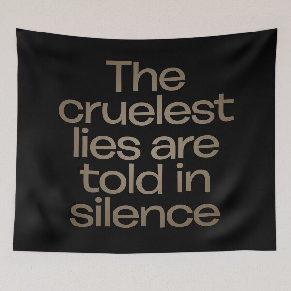 Item preview, The cruelest lies are told in silence. v.1 designed and sold by x1brett.