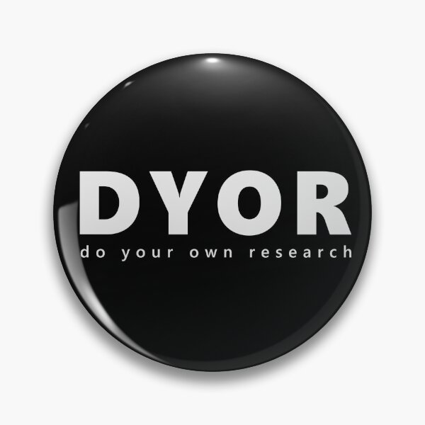 Item preview, DYOR - haz tu propia investigación designed and sold by Awesome Velocity.