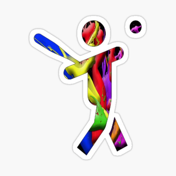 baseball copy Sticker