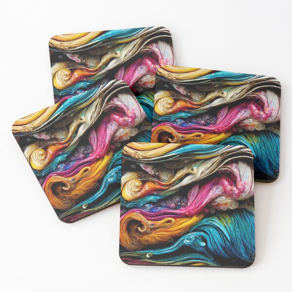 Item preview, Swirling paint and ink mixed with water designed and sold by Riverside-Moon.