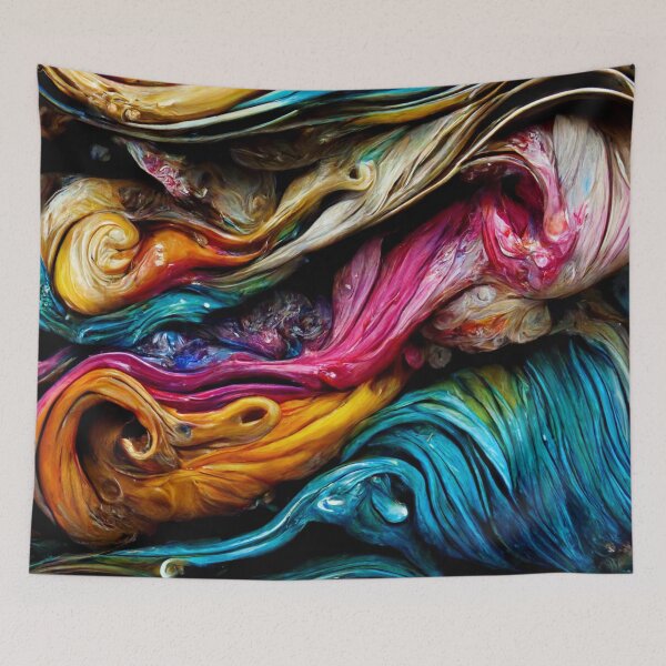 Item preview, Swirling paint and ink mixed with water designed and sold by Riverside-Moon.