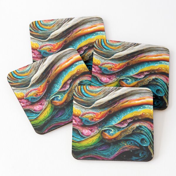 Item preview, Swirling paint and ink mixed with water designed and sold by Riverside-Moon.