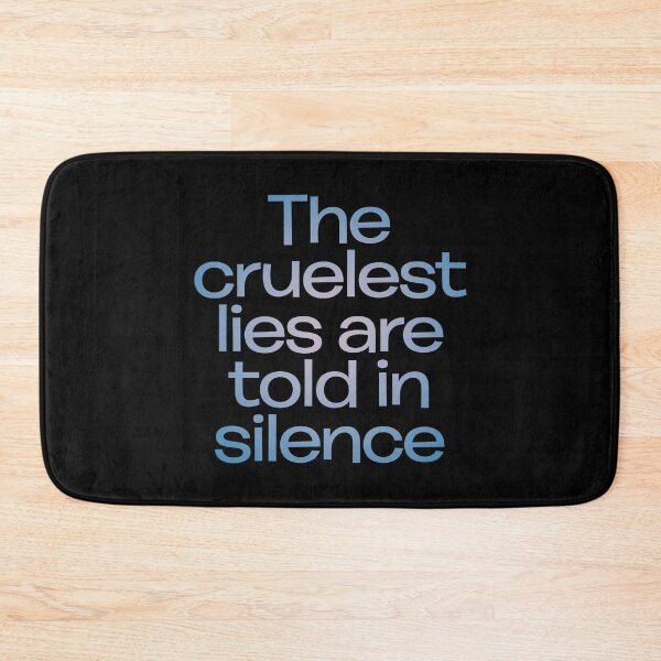 Item preview, The cruelest lies are told in silence. v.2 designed and sold by x1brett.