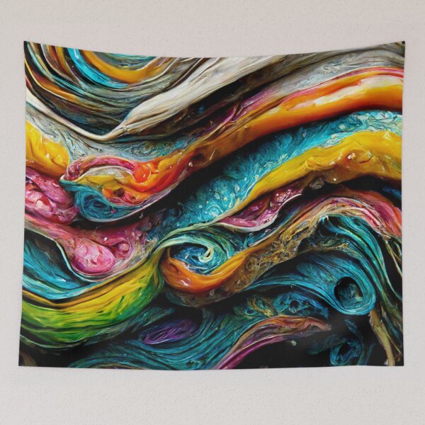 Item preview, Swirling paint and ink mixed with water designed and sold by Riverside-Moon.