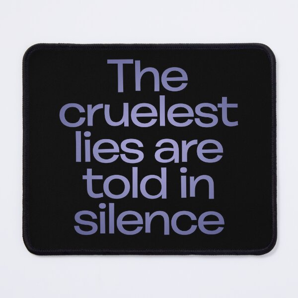 Item preview, The cruelest lies are told in silence. v.3 designed and sold by x1brett.