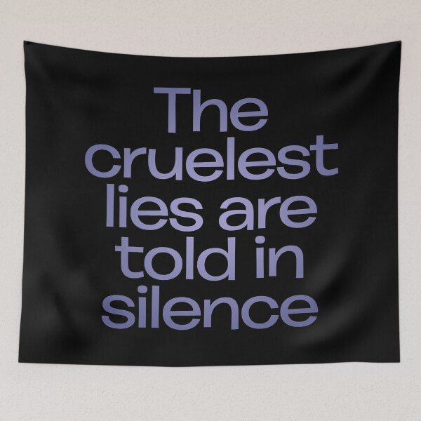 Item preview, The cruelest lies are told in silence. v.3 designed and sold by x1brett.