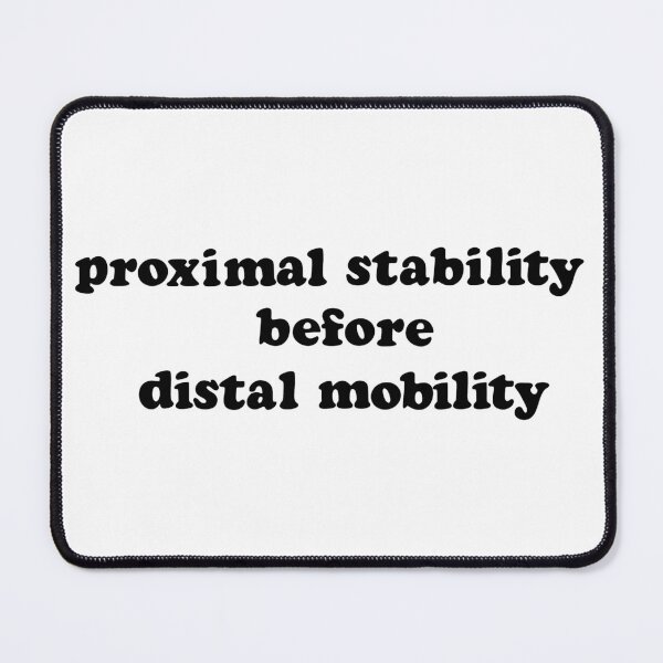 Item preview, Proximal Stability Before Distal Mobility designed and sold by WilmingtonOT.