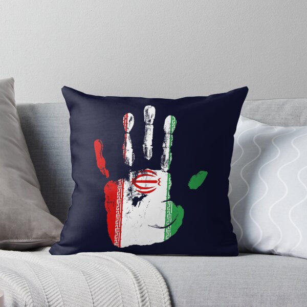 Aperçu de l'œuvre Hand Iran Flag Palm créée et vendue par rafaeltto.