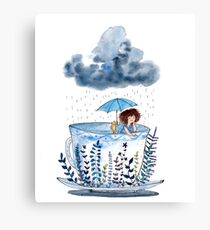 A Storm In A Teacup? Canvas Print