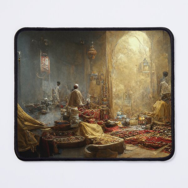 Item preview, Orientalist painting designed and sold by Riverside-Moon.