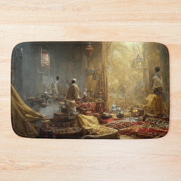 Item preview, Orientalist painting designed and sold by Riverside-Moon.