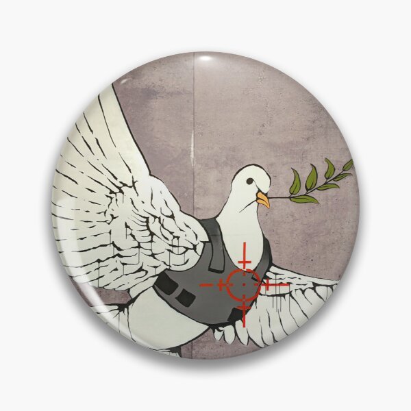 Item preview, Armored Dove of Peace Banksy designed and sold by WE-ARE-BANKSY.