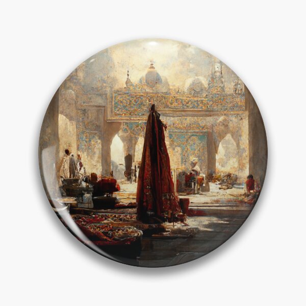 Item preview, Orientalist painting designed and sold by Riverside-Moon.