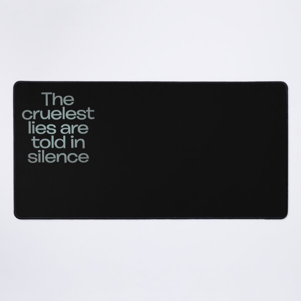 Item preview, The cruelest lies are told in silence. v.5 designed and sold by x1brett.