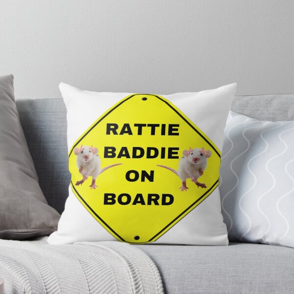 Item preview, Rat Baddie on Board designed and sold by ally rat.